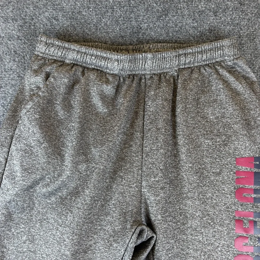 FC Barcelona Sweatpants Mens‎ Large Heather Gray Casual Performance Tapered Leg